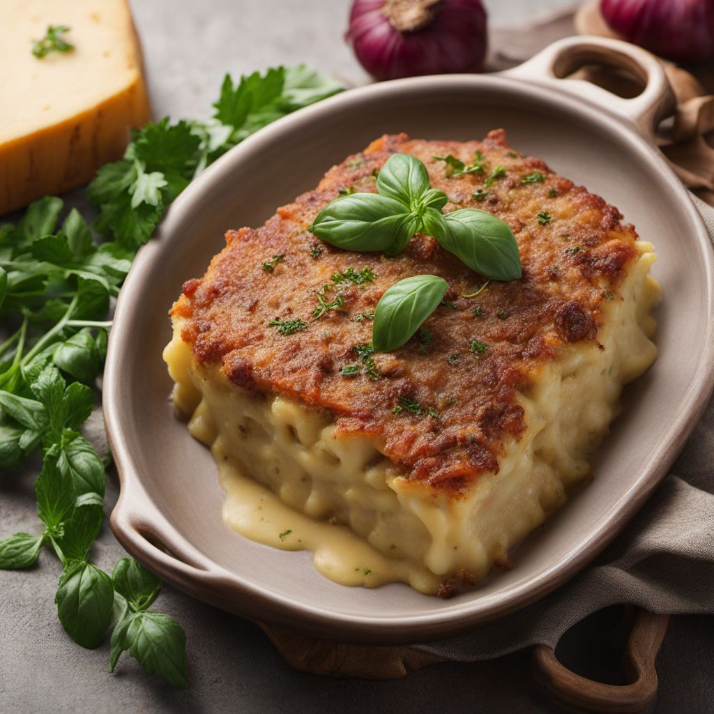 Potato and Meat Tortino