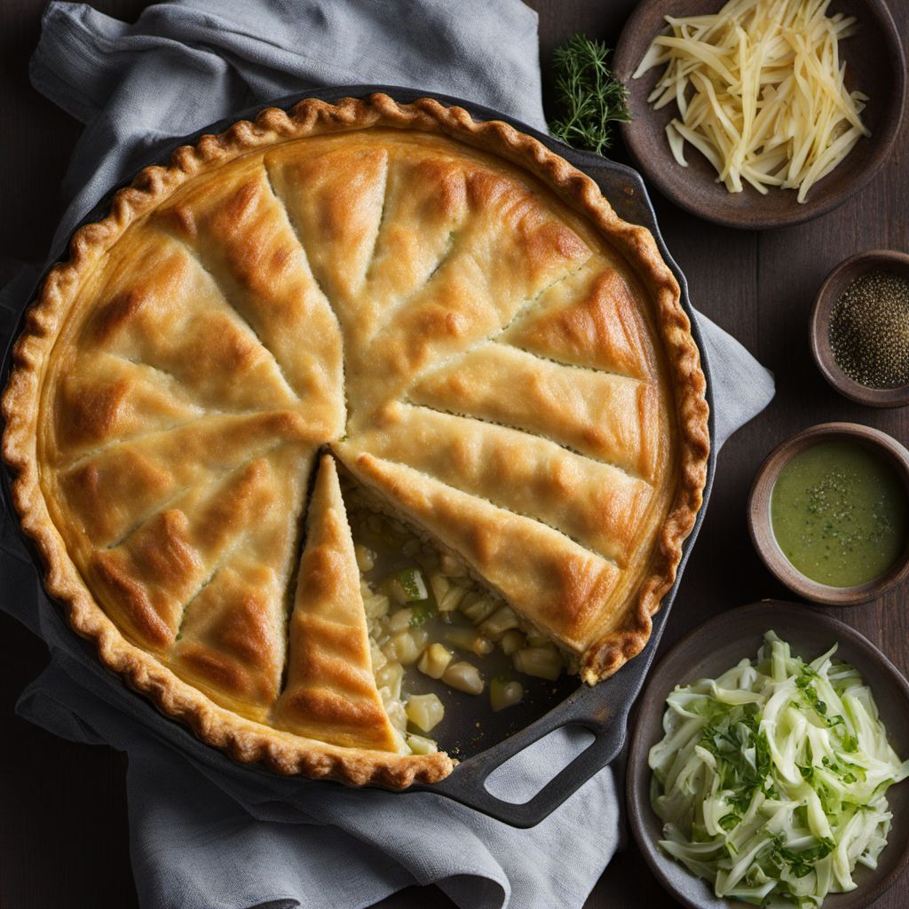 Potato, Leek, and Chicken Pie