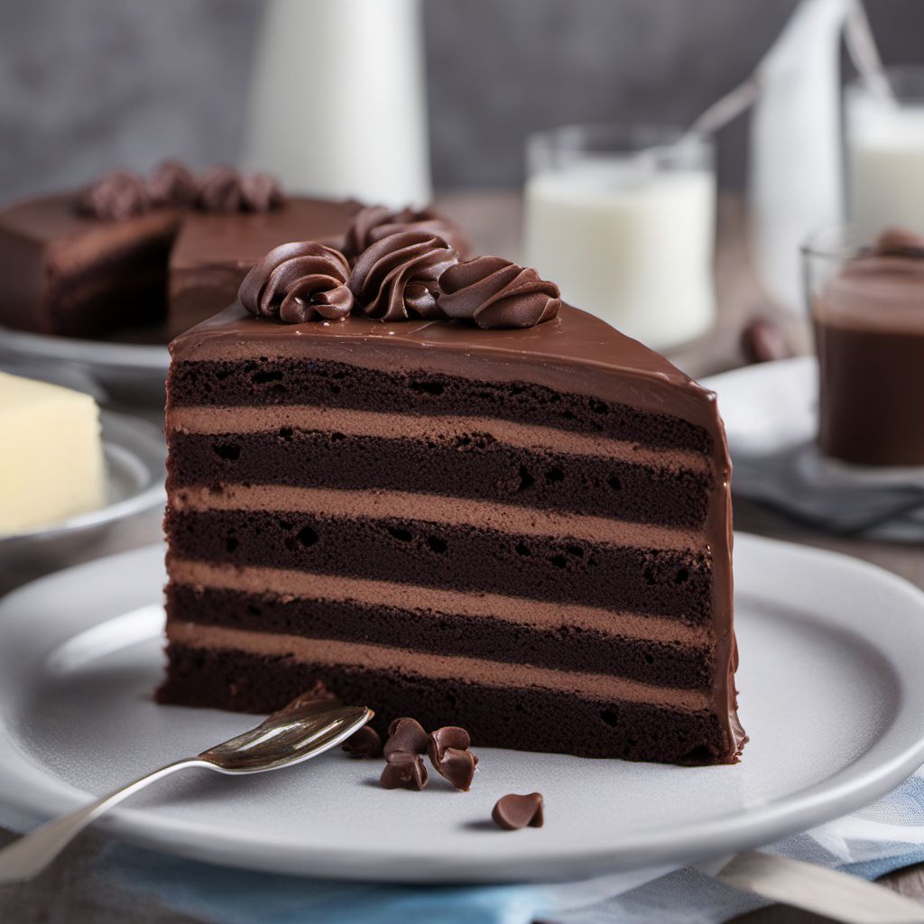 Prinzregententorte - Bavarian Chocolate Layer Cake