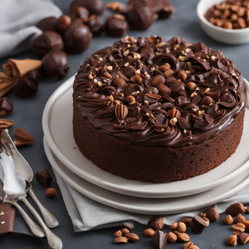 Prügeltorte - German Chocolate Hazelnut Cake