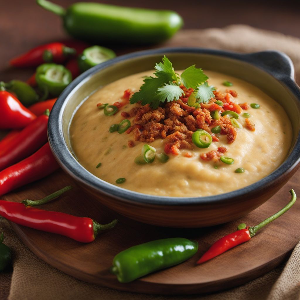 Puerto Rican Chinese Queso Fundido