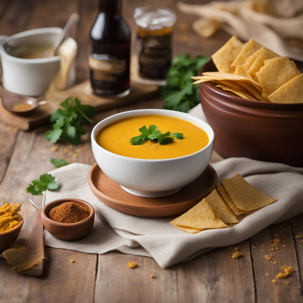 Punjabi Cheddar Beer Soup