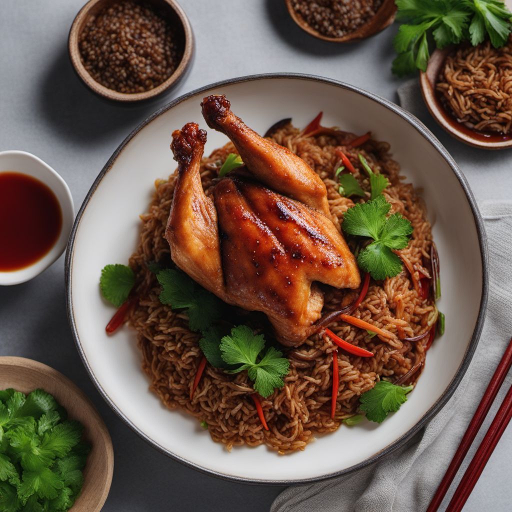 Putian-style Chicken Leg with Sticky Rice