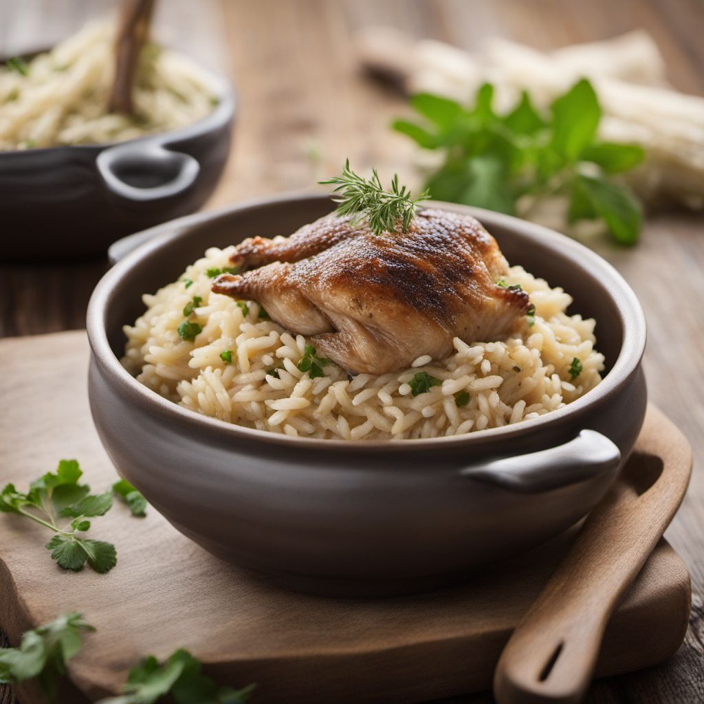 Quail Risotto