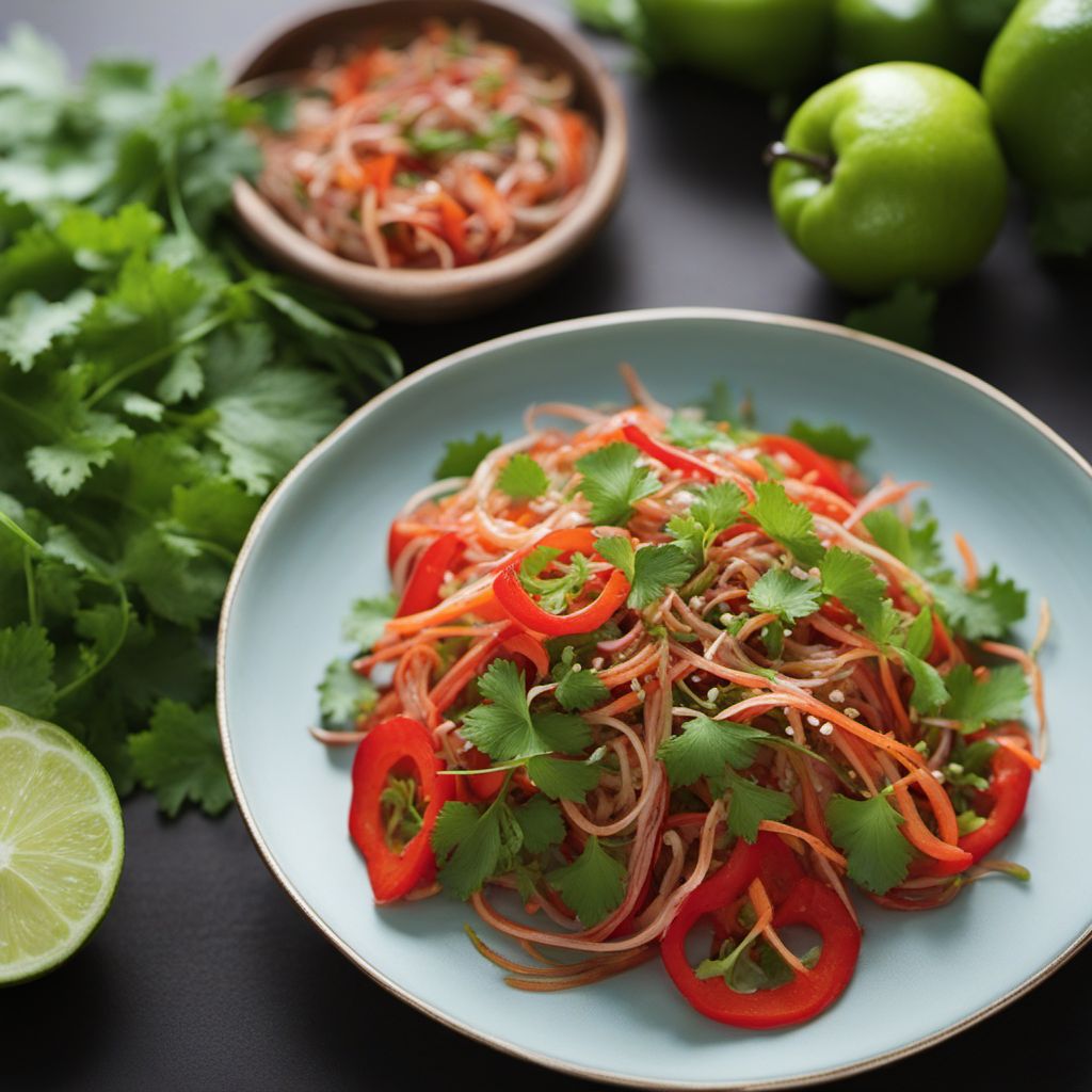 Quebecois Lotus Root Salad