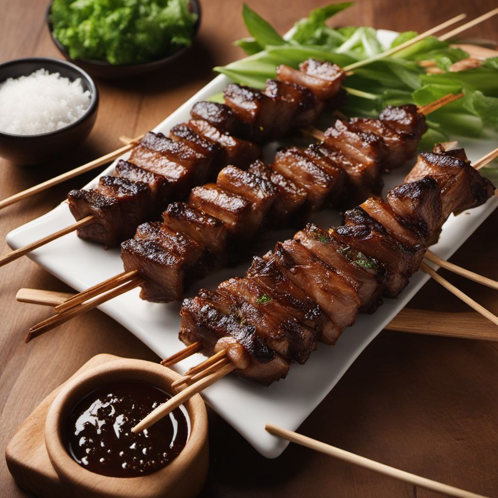 Quebecois-style Grilled Chicken Liver Skewers