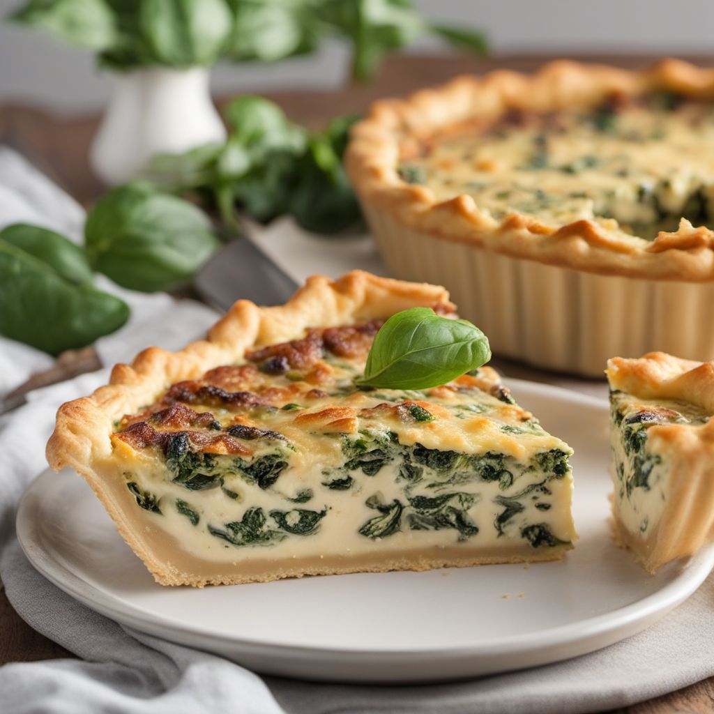 Quiche Florentine with a Twist