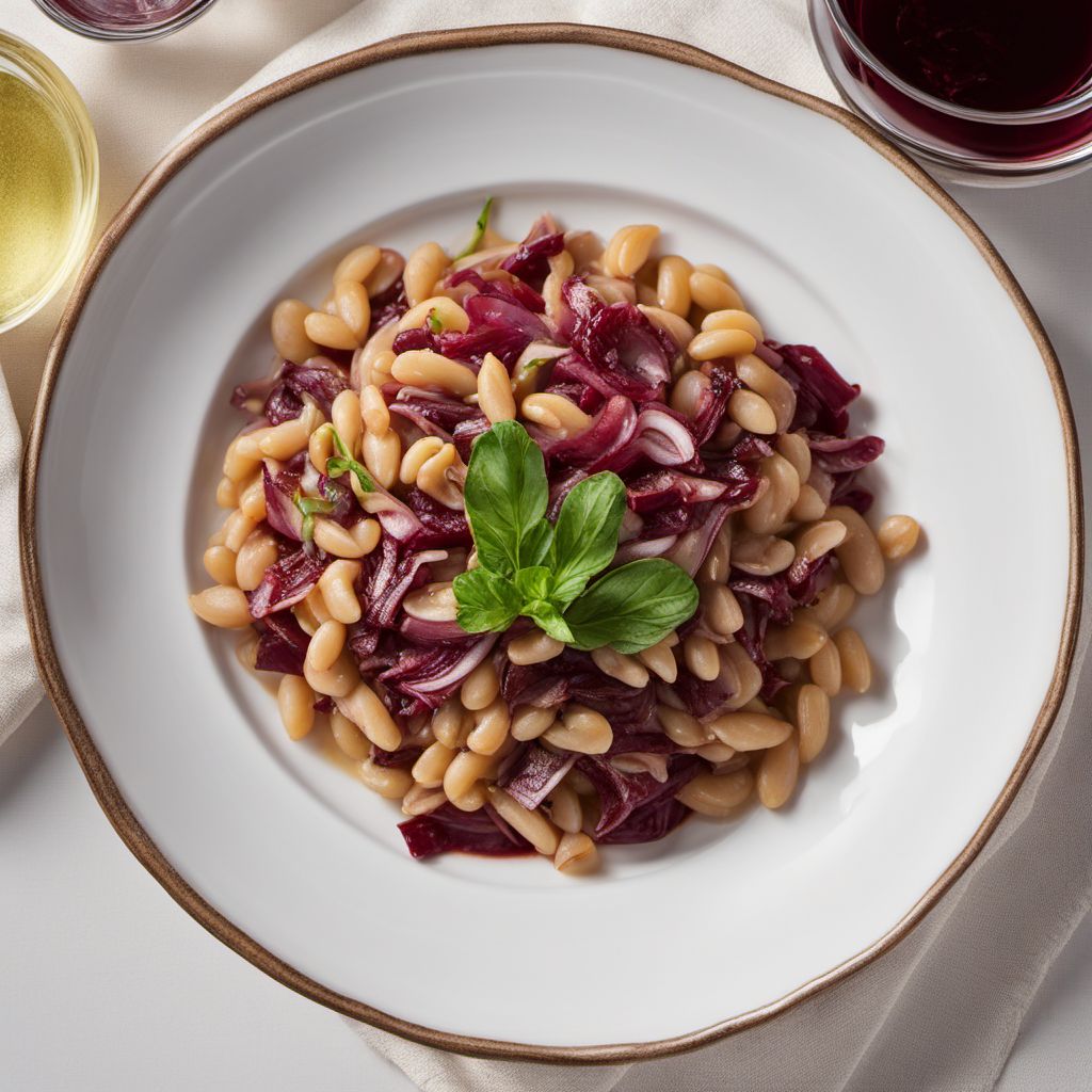 Radicchio and Cannellini Bean Salad