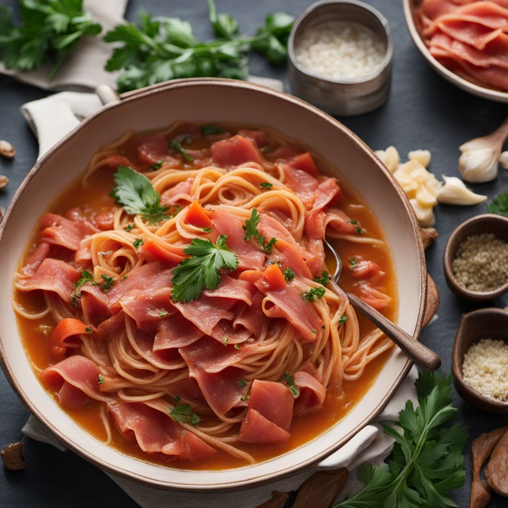 Ragù di Prosciutto Crudo with Homemade Pasta