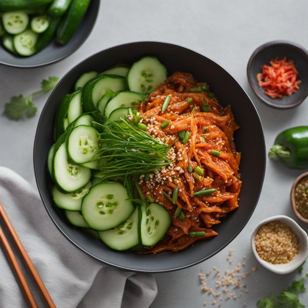 Refreshing Cucumber Kimchi