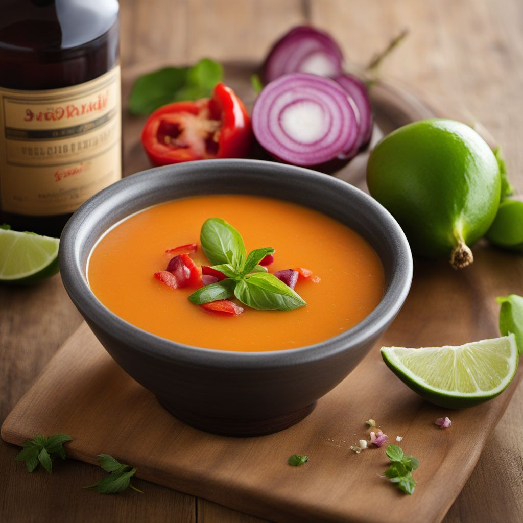 Refreshing Mango Gazpacho