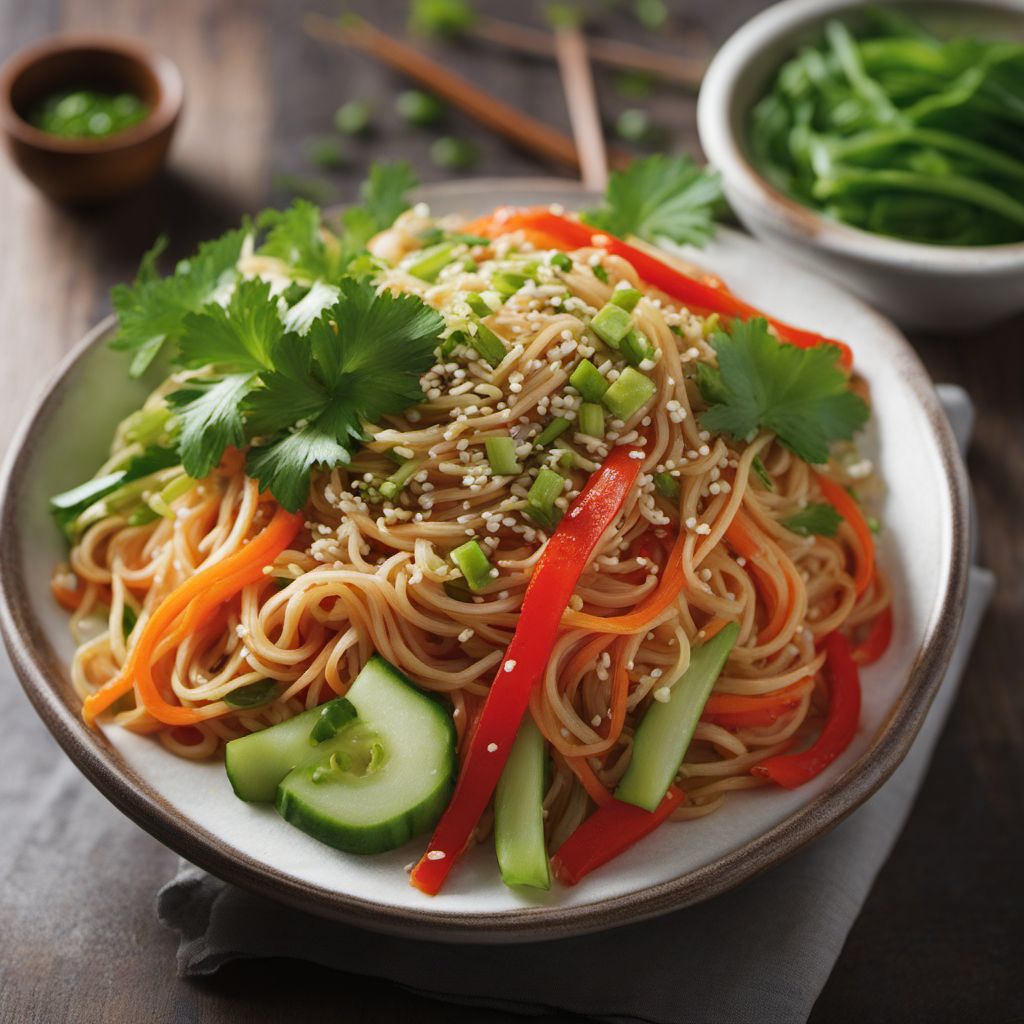 Refreshing Summer Noodle Salad