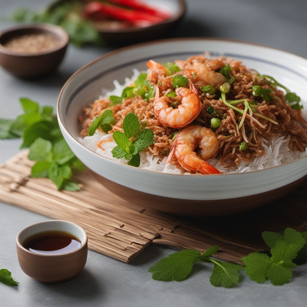 Refreshing Thai Rice Soaked in Jasmine Water