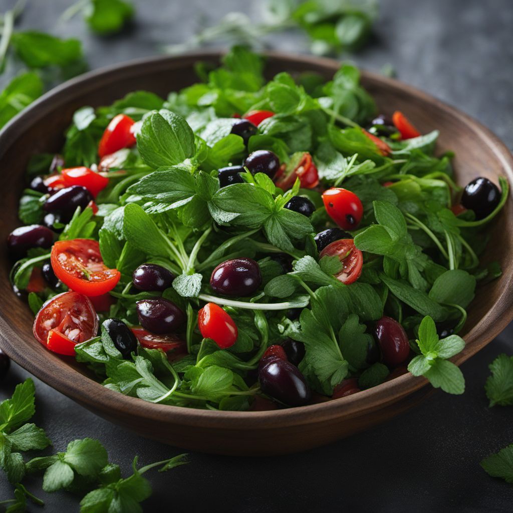 Refreshing Turkish Purslane Salad