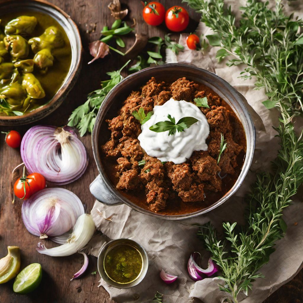 Greek-style Rendang