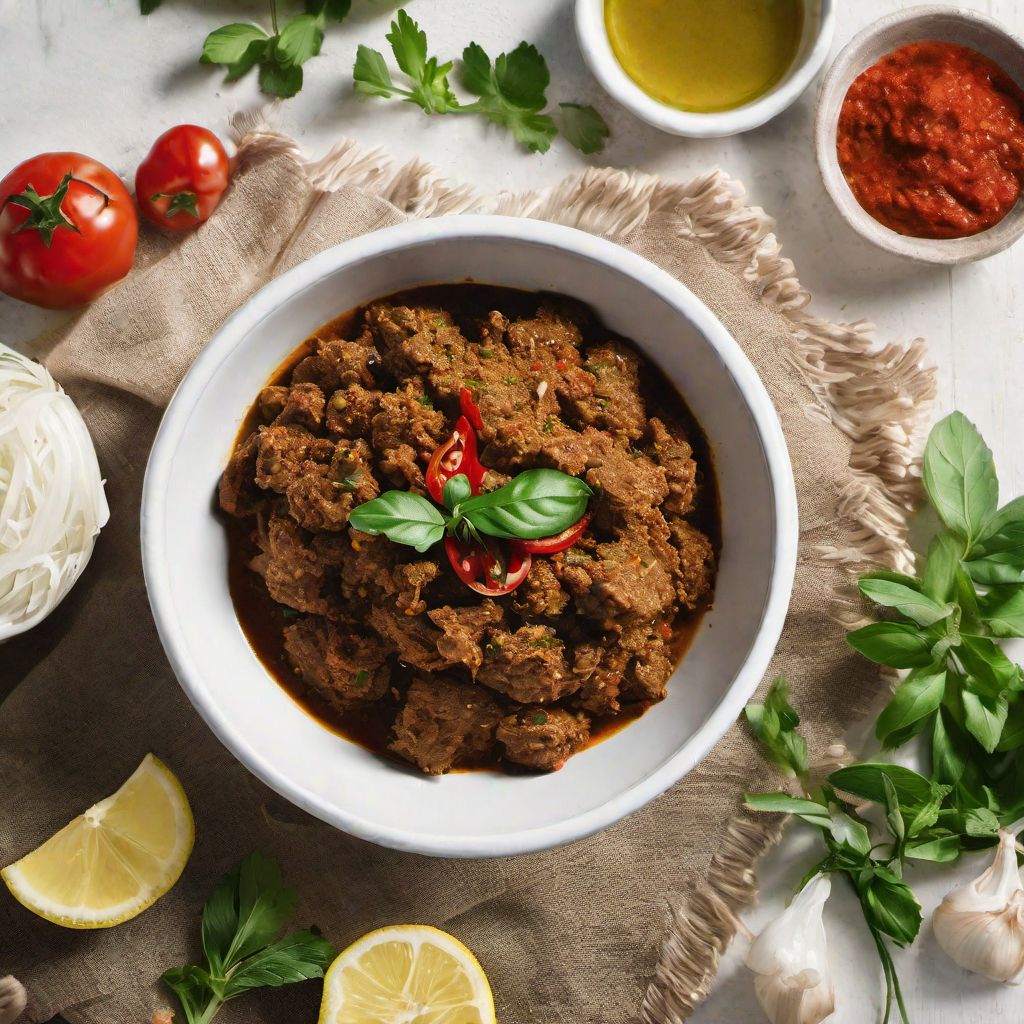 Greek-style Rendang