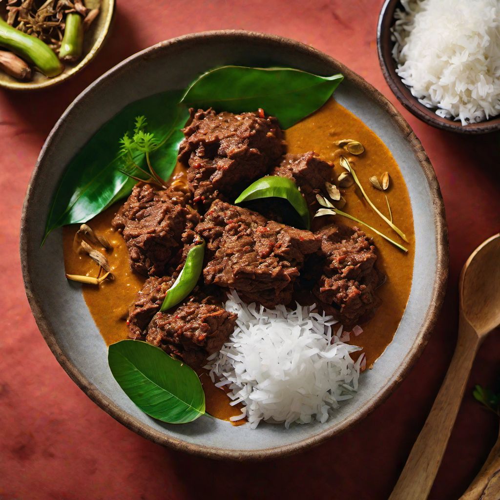 Molecular Gastronomy Rendang