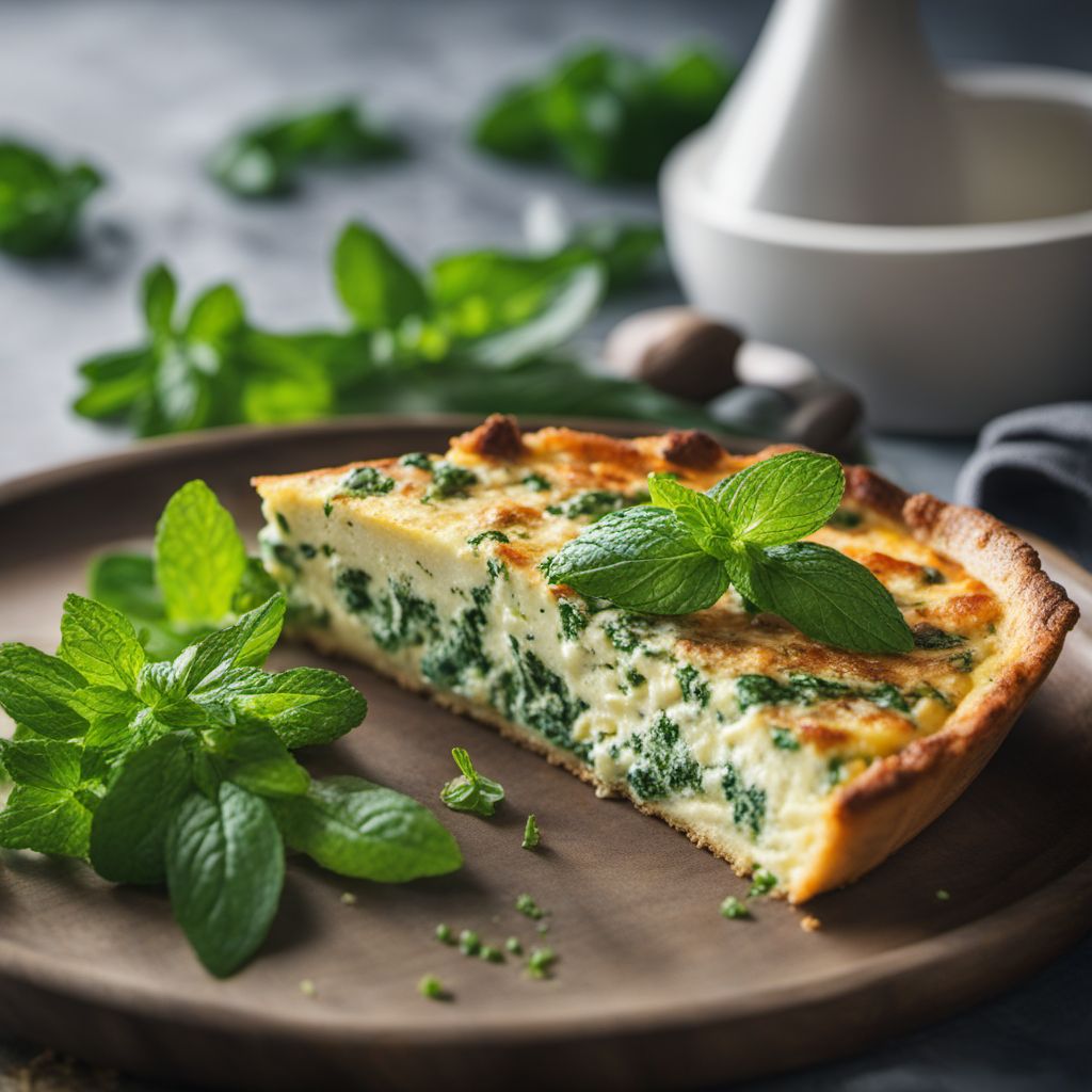 Ricotta and Mint Frittata