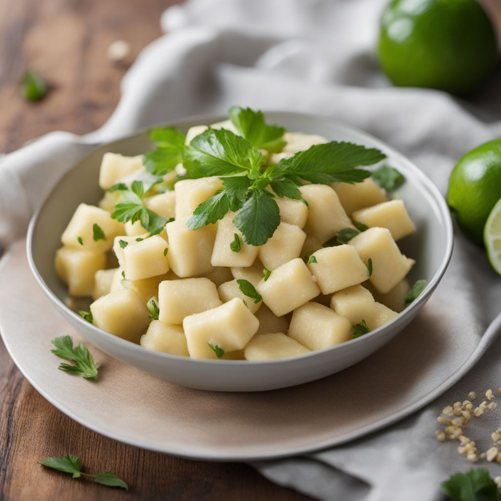 Ricotta Gnocchi with Caribbean Twist