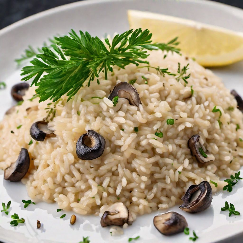 French-inspired Mushroom Risotto