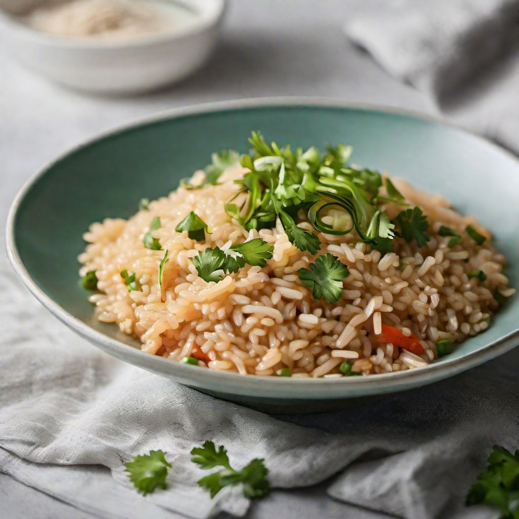 Korean-Style Kimchi Risotto