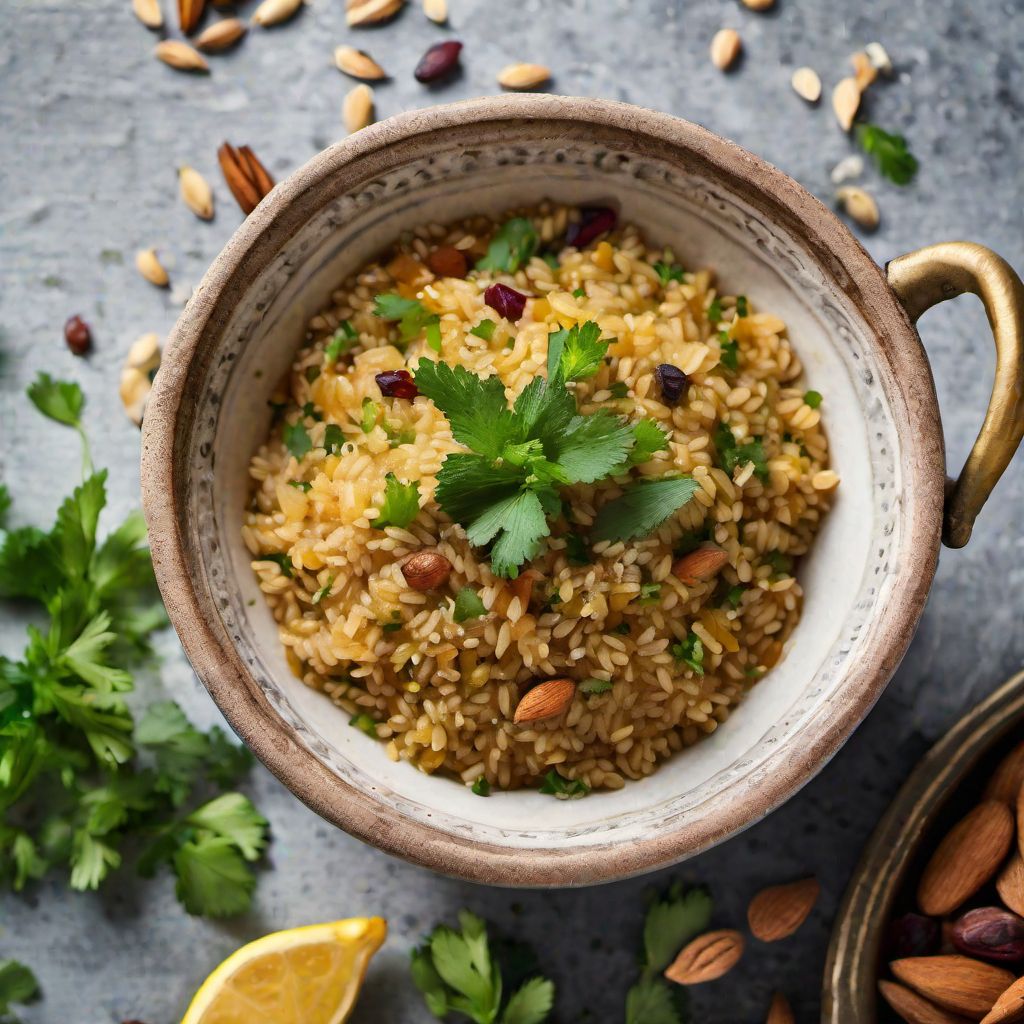 Moroccan-inspired Risotto