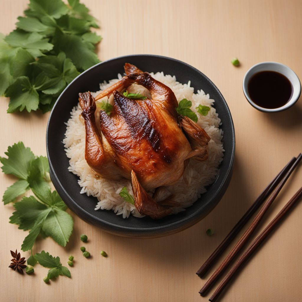 Roasted Duck Rice with Fragrant Jasmine Rice