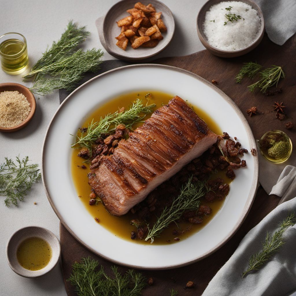 Roasted Pork with Crispy Crackling