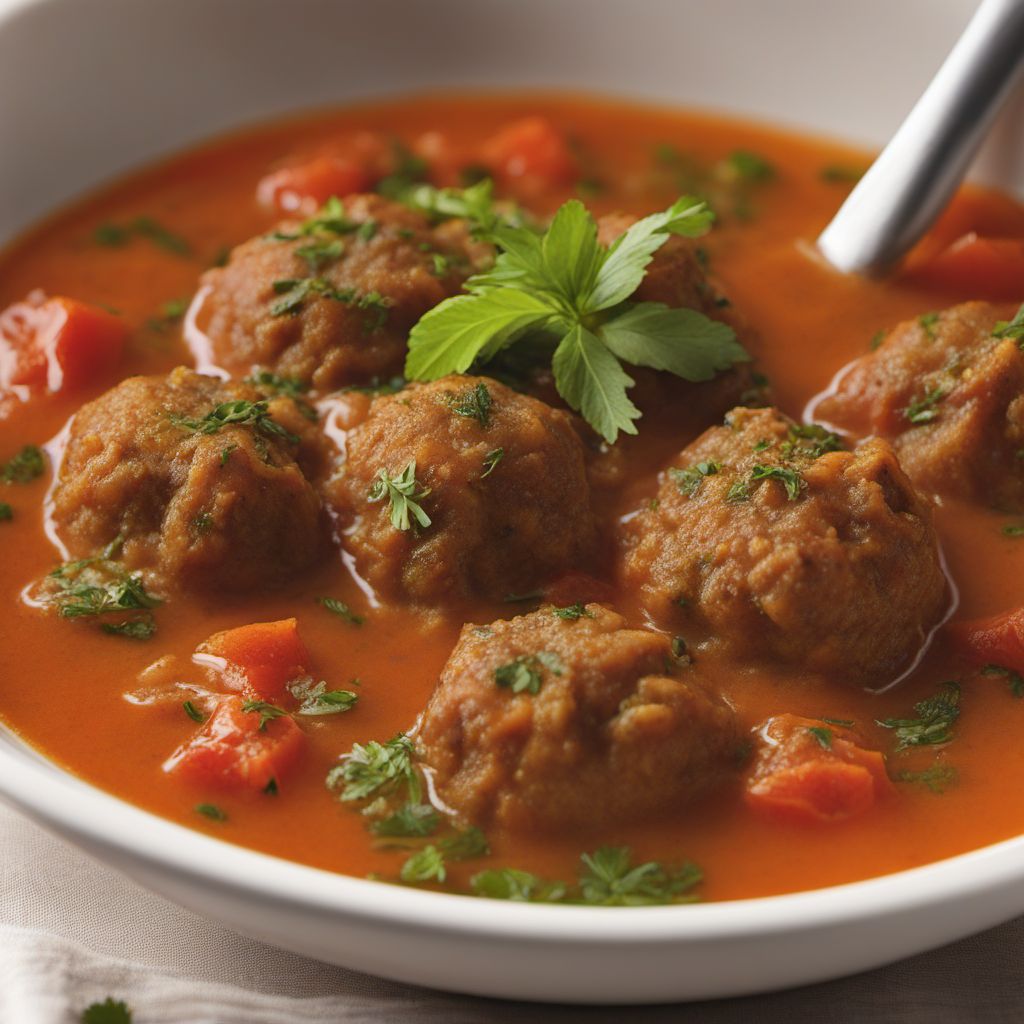 Roman-style Albondigas Soup