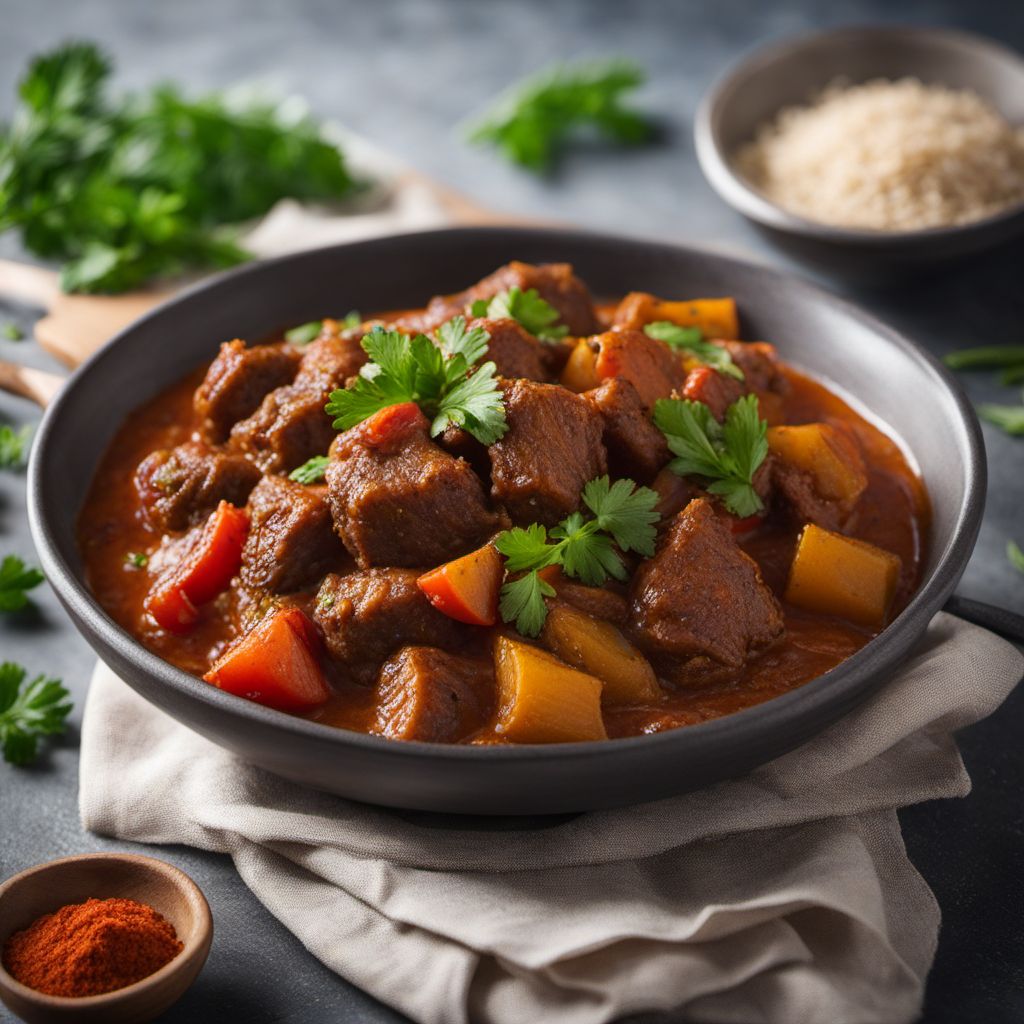 Roman-style Aloo Gosht