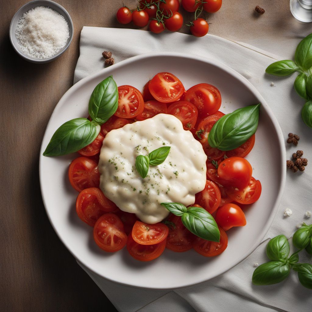 Rovelline Lucchesi with Tomato and Mozzarella