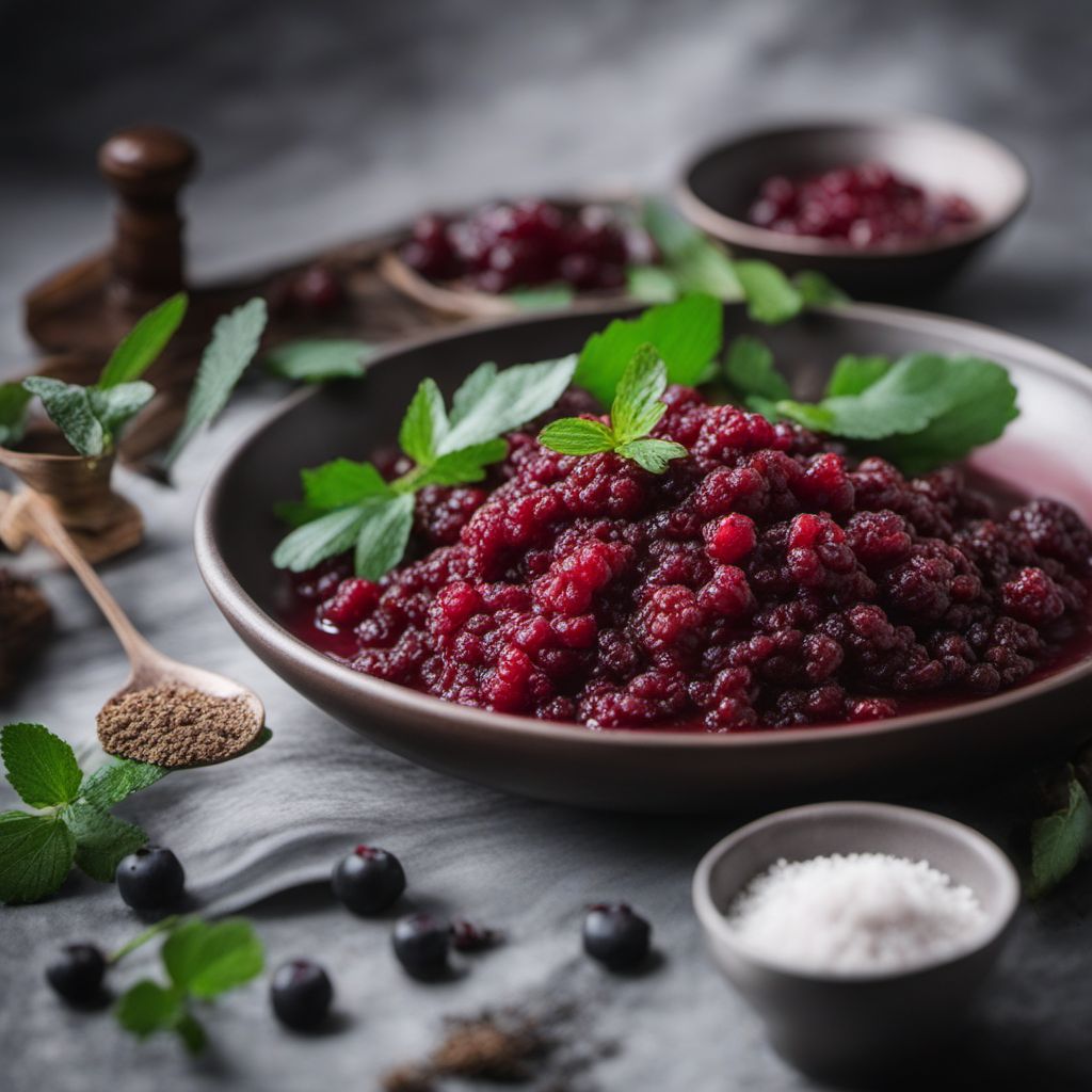 Rusinamakkara with Lingonberry Sauce