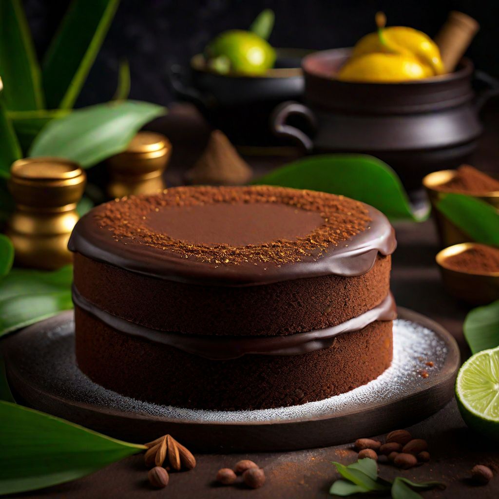 Thai-Inspired Sachertorte