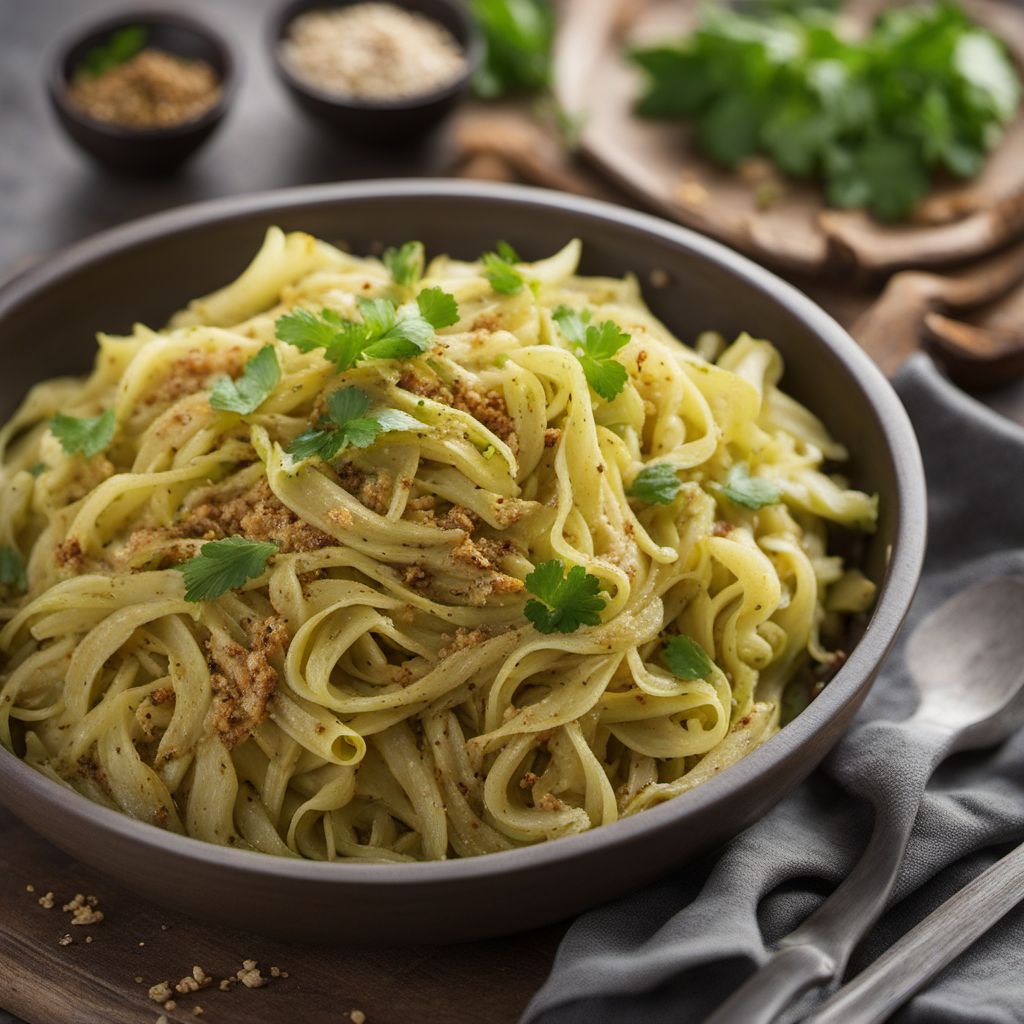 Saharan Spiced Cabbage Pasta