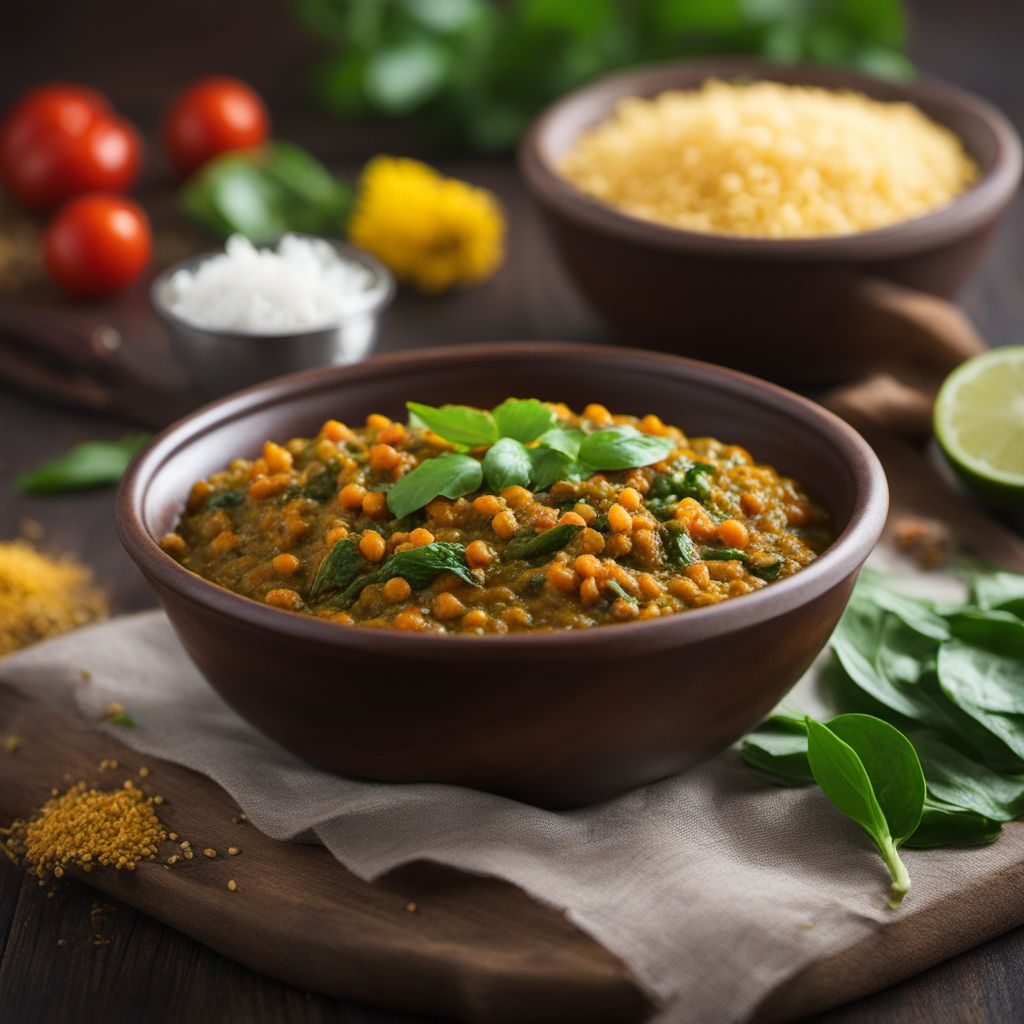 Sai Bhaji - A Nutritious Spinach and Lentil Delight