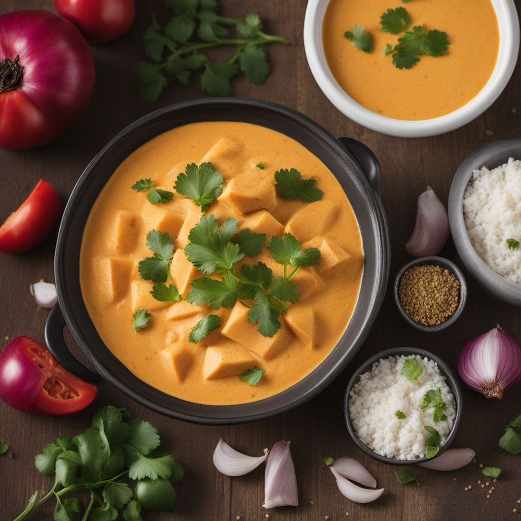 Salvadoran-style Paneer en Crema