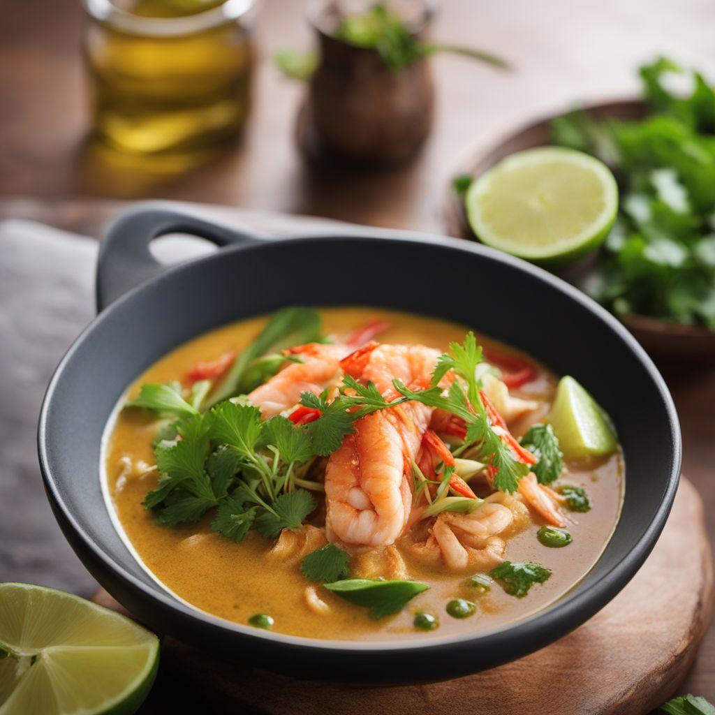 Sammarinese Seafood Laksa