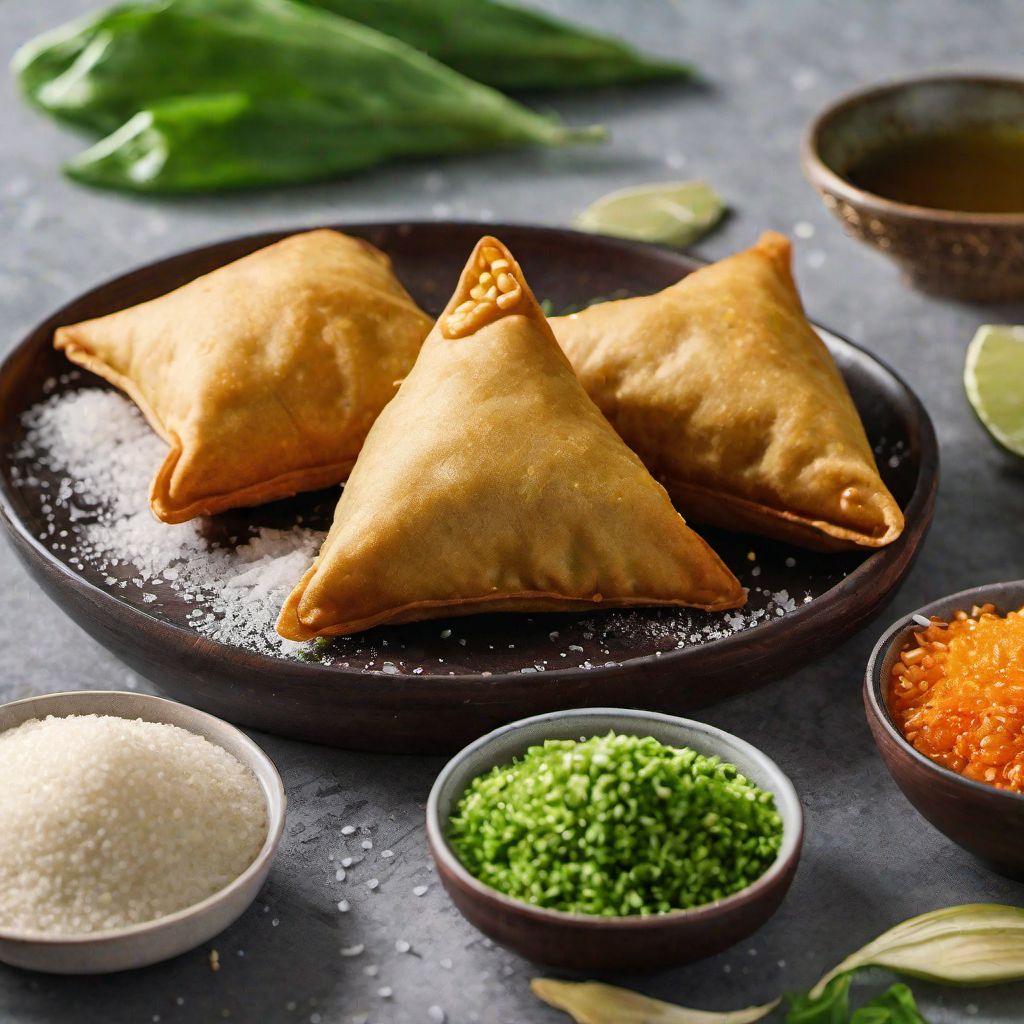 Chinese-style Vegetable Samosa