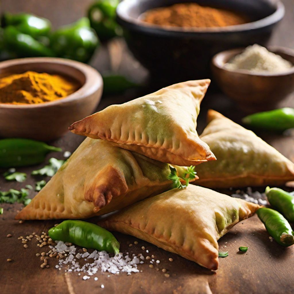 New Mexican Style Samosas