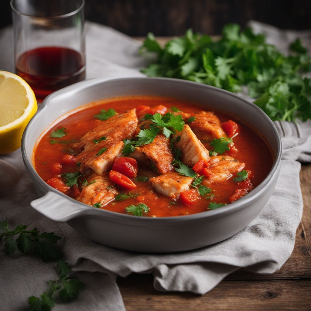 Saramură - Romanian Spicy Fish Stew