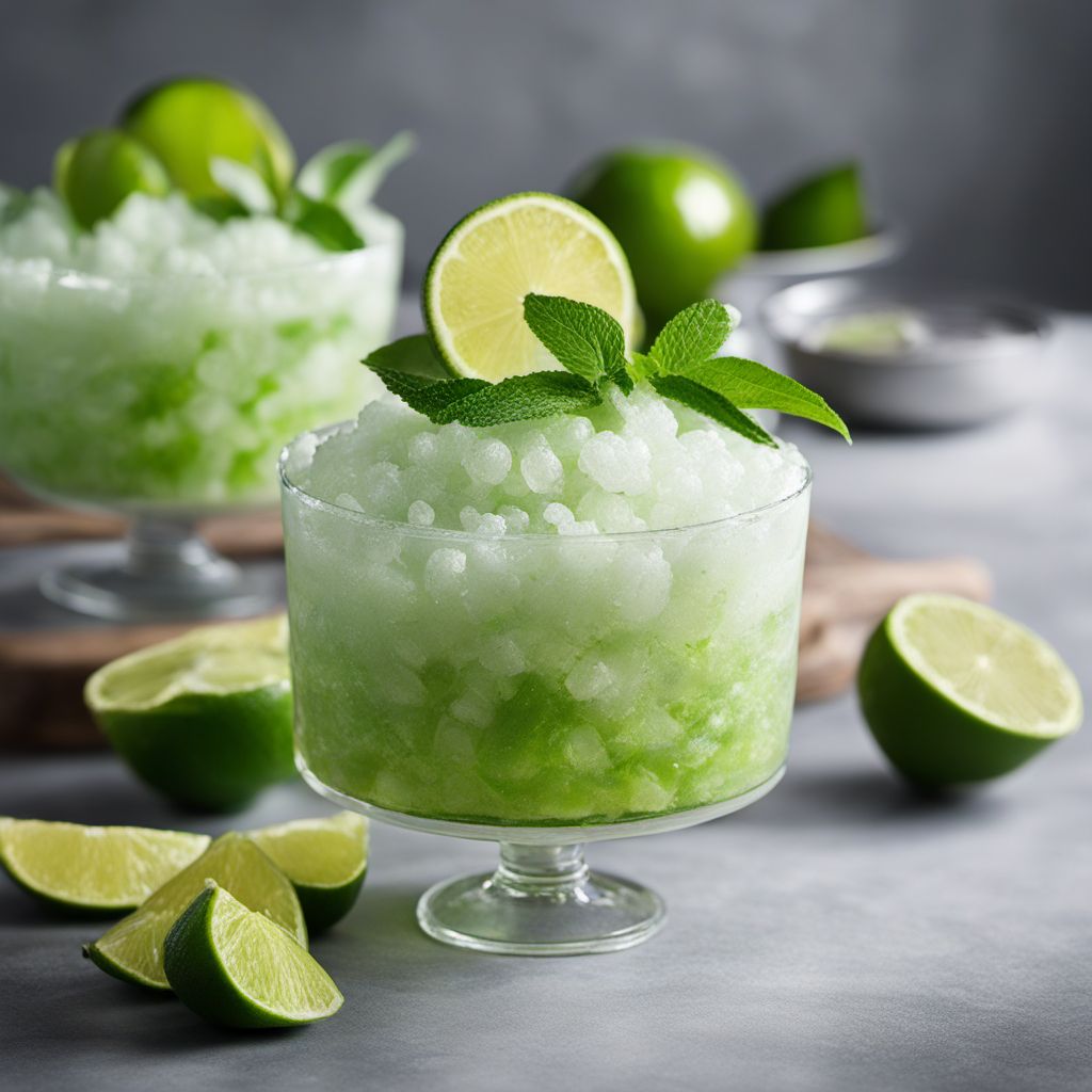 Sarawakian Lime Granita