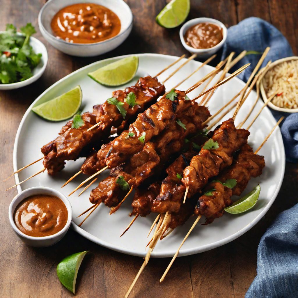 Satay with a Latin Twist