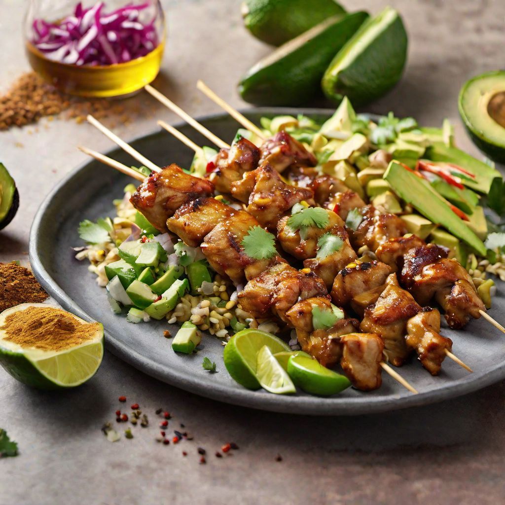 Mexican-style Chicken Satay