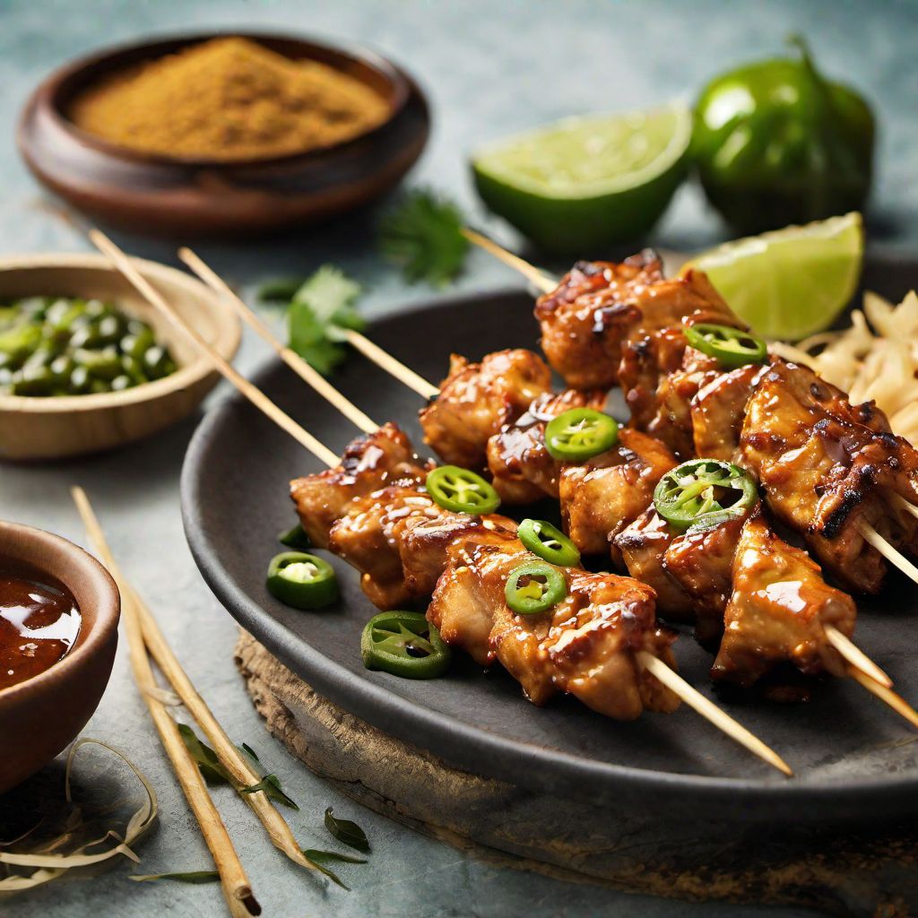 New Mexican Style Satay