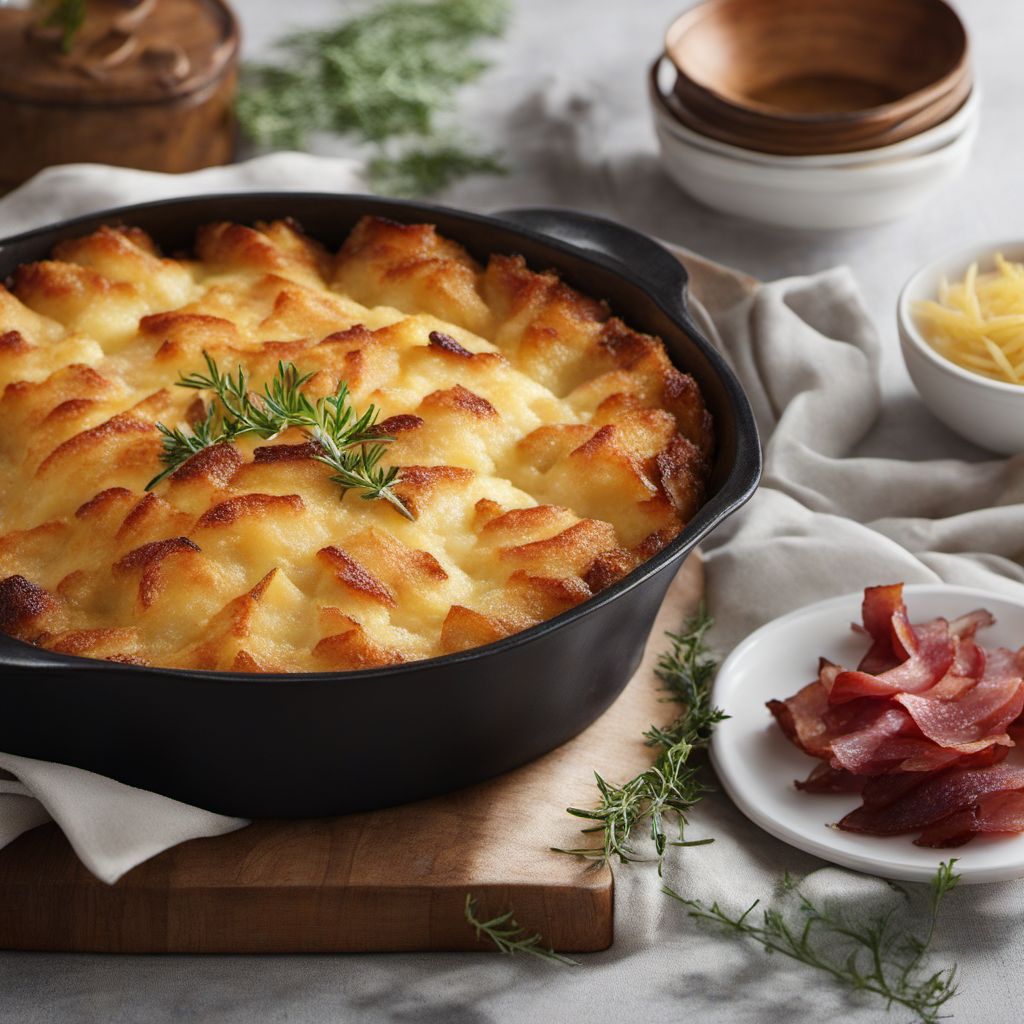 Savory Potato and Cheese Casserole