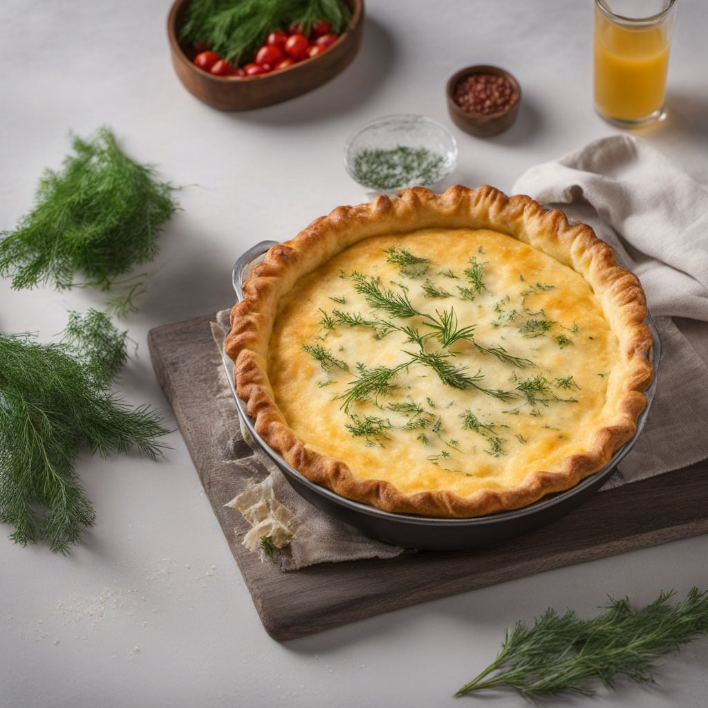 Savory Romanian Cheese Pie