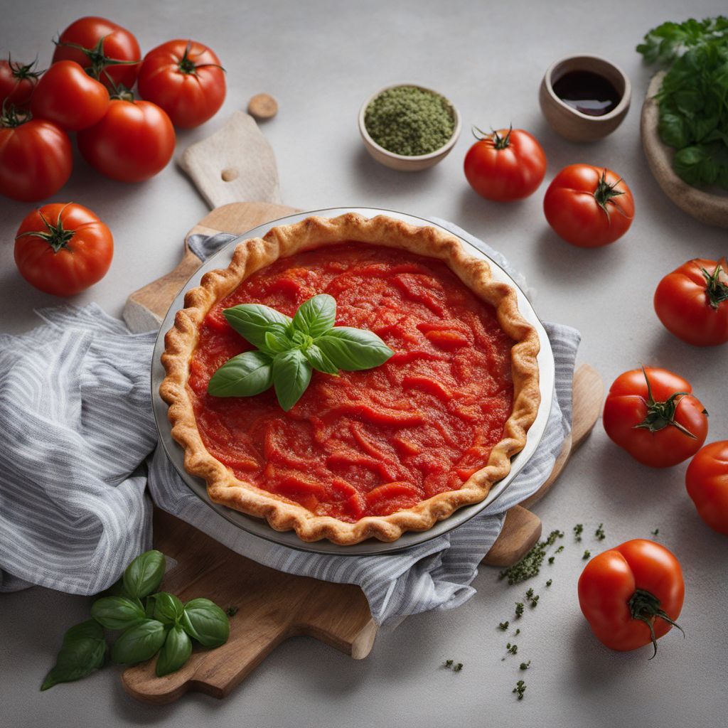 Serbian Tomato Pie