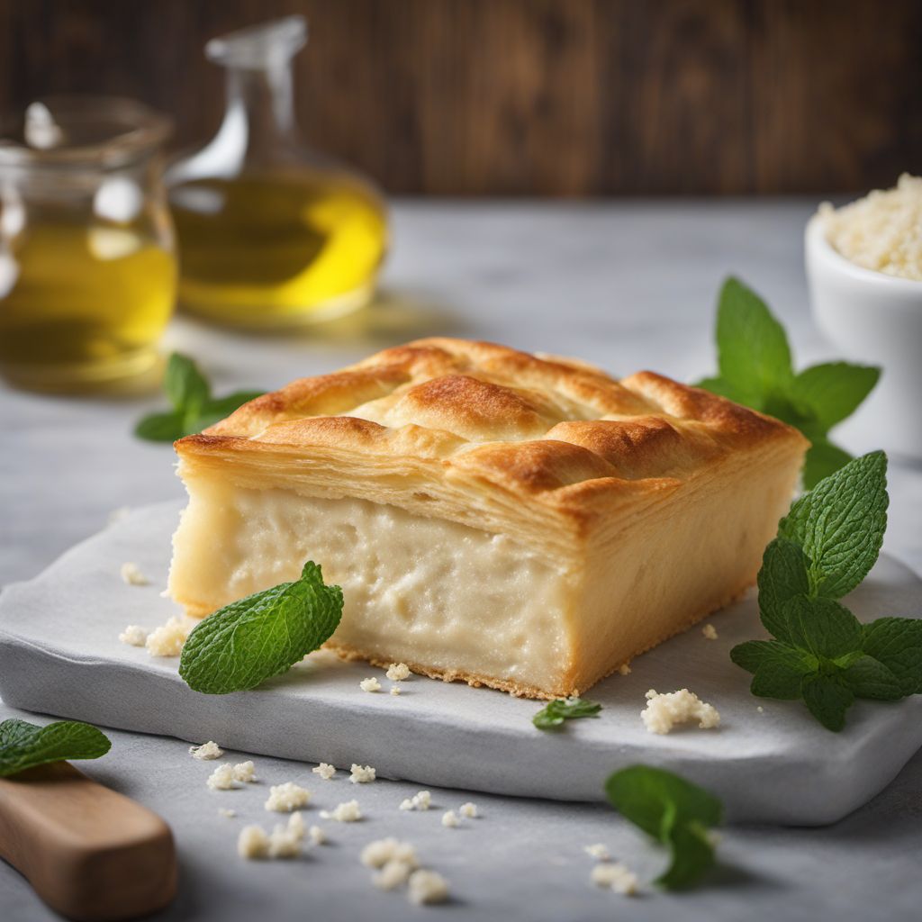 Sfakianopita - Traditional Greek Cheese Pie