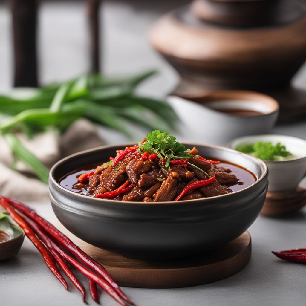 Sichuan-style Spicy Braised Pork Rice