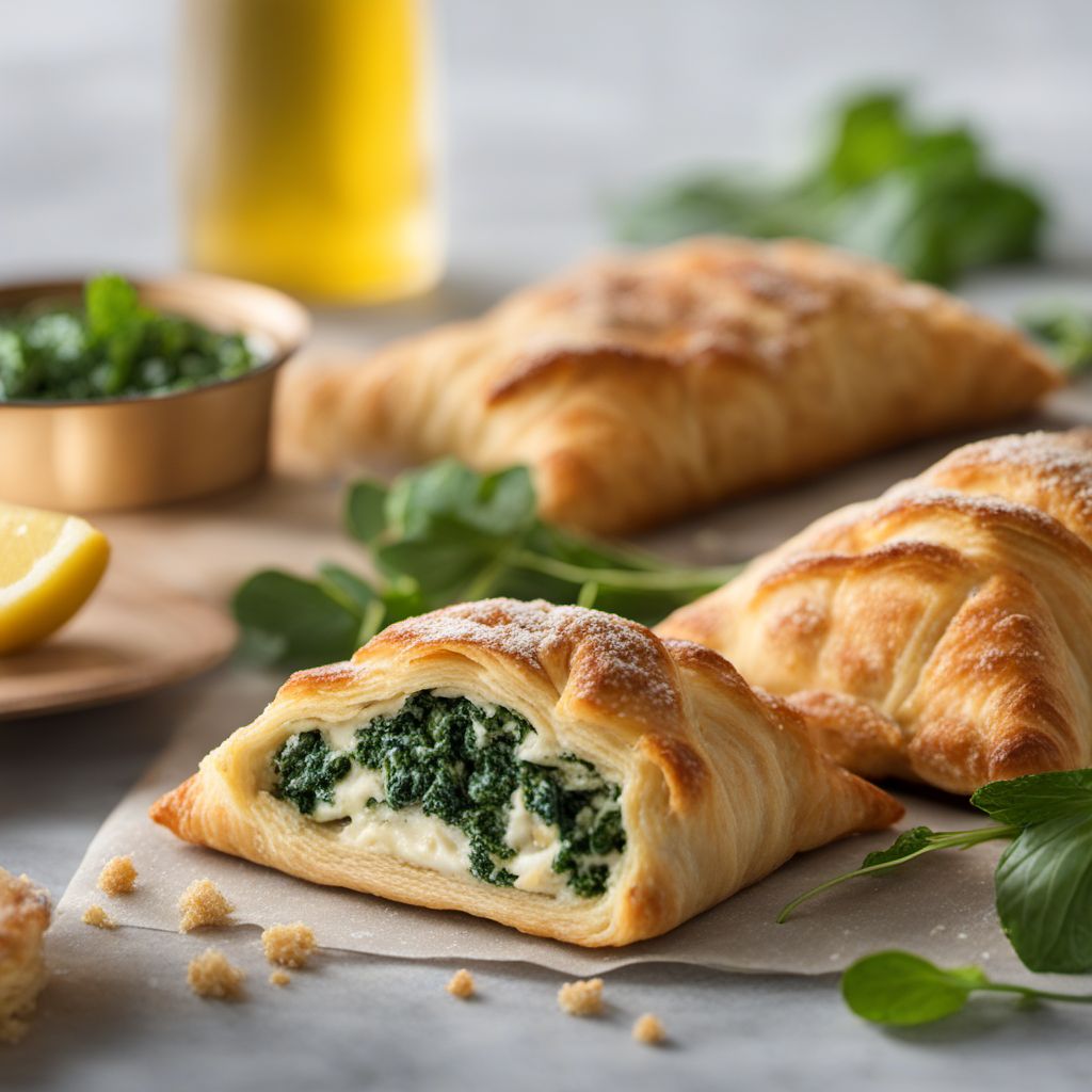 Sicilian Spinach and Ricotta Stuffed Pastries